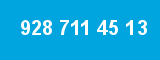 928 711 45 13